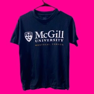 McGill University, Montréal, Canada T-shirt (NEW)